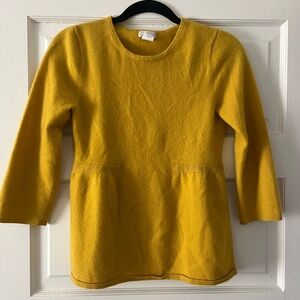 Cashmere 3/4 sleeve sweater